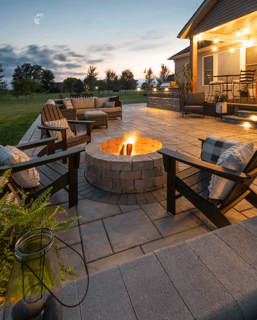 Hardscape Patios & Driveways project 1